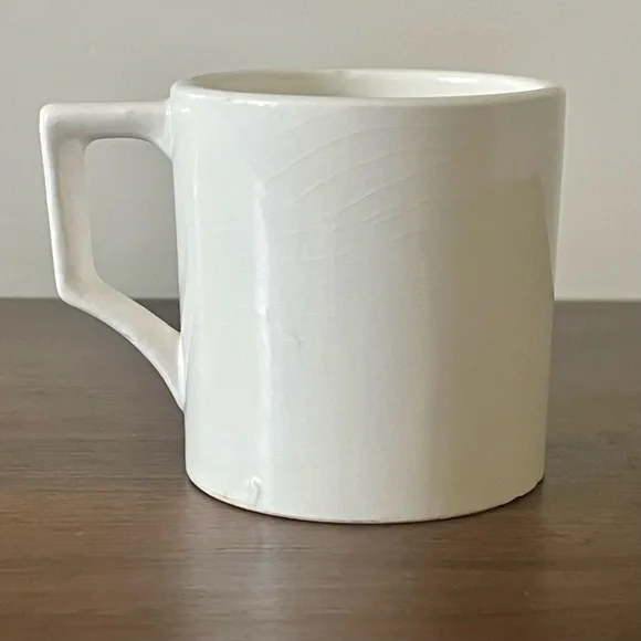 Vintage MCM Santa and Reindeer Mug - Picture 2 of 6